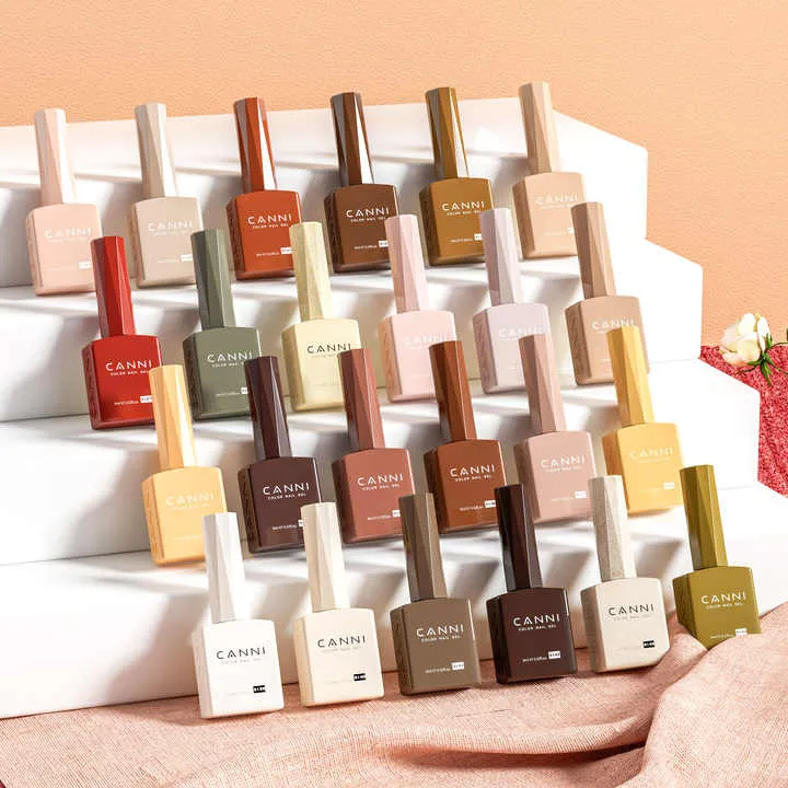 مجموعة كاملة من جل طلاء الأظافر المينا - Whole Set Enamel Nail Polish Gel