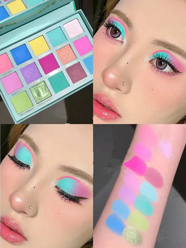 15- color Rainbow eye shadow MK121