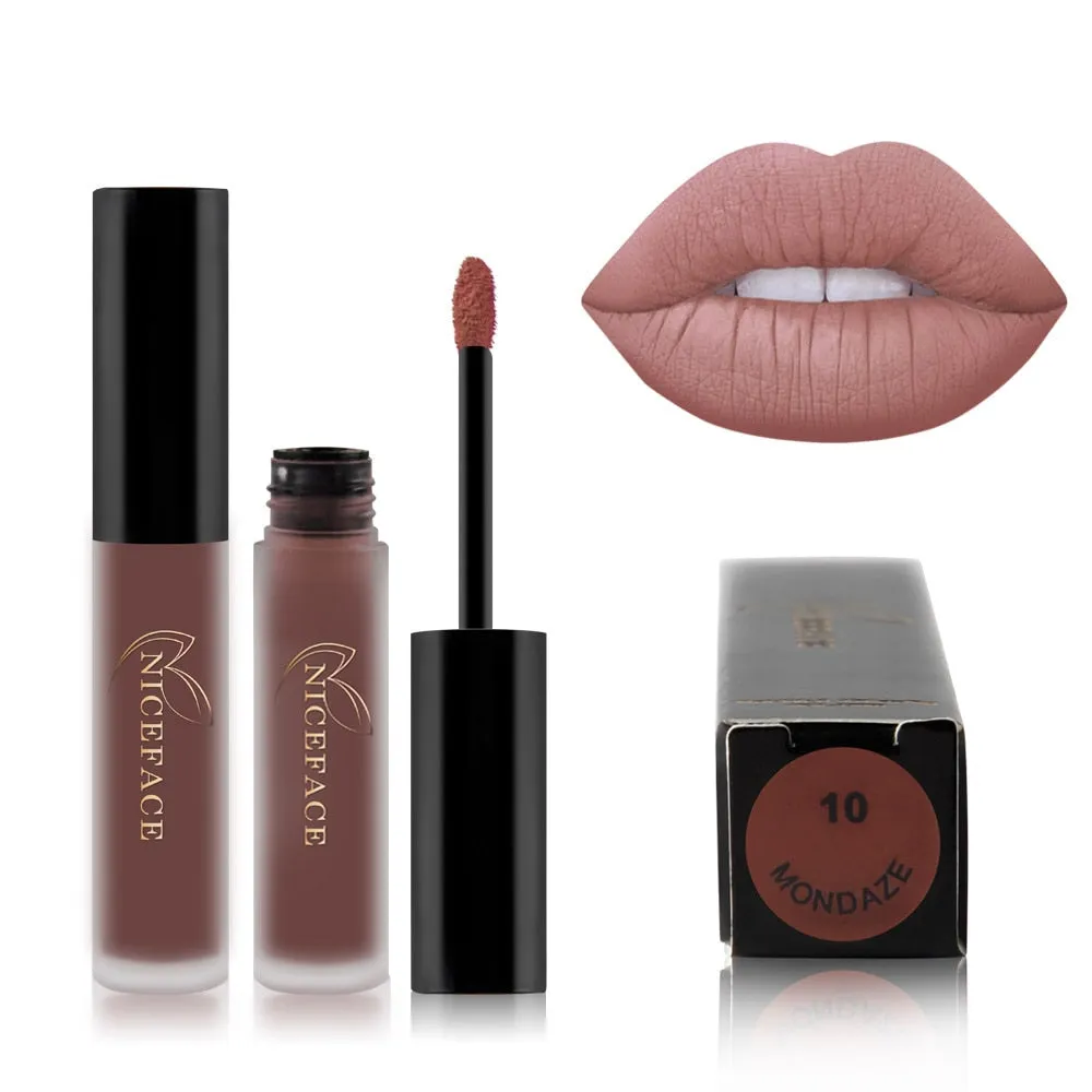 25 Color Waterproof Matte Lip Gloss Liquid Lipstick Waterproof