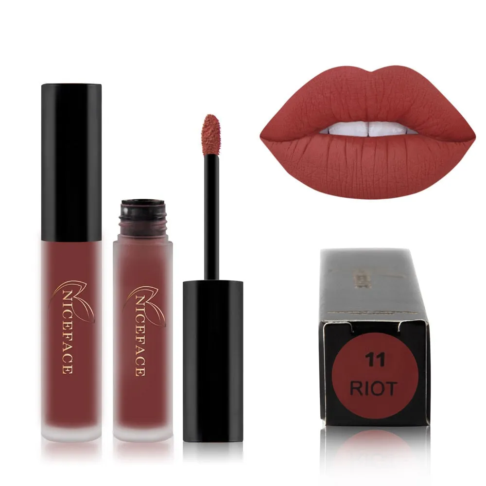 25 Color Waterproof Matte Lip Gloss Liquid Lipstick Waterproof