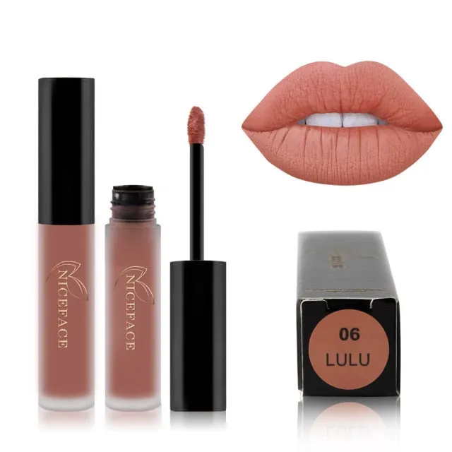 25 Color Waterproof Matte Lip Gloss Liquid Lipstick Waterproof