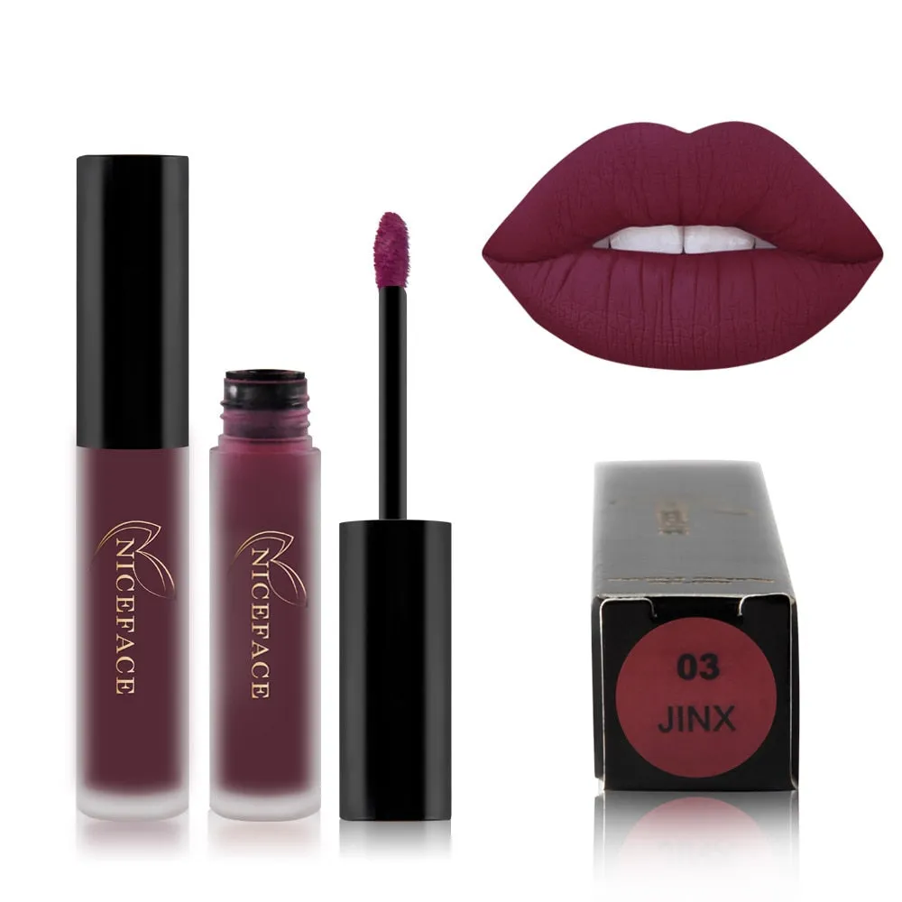 25 Color Waterproof Matte Lip Gloss Liquid Lipstick Waterproof