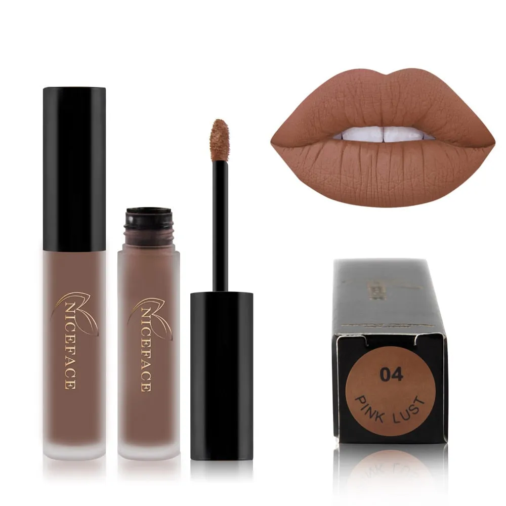 25 Color Waterproof Matte Lip Gloss Liquid Lipstick Waterproof