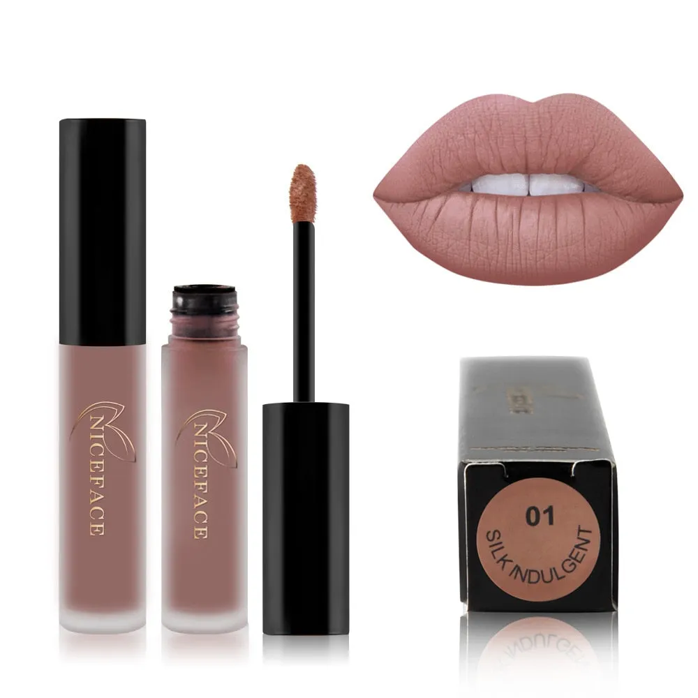 25 Color Waterproof Matte Lip Gloss Liquid Lipstick Waterproof