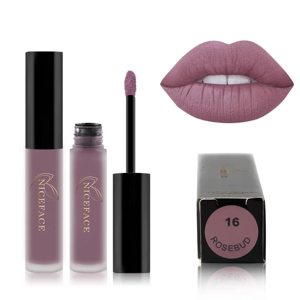 25 Color Waterproof Matte Lip Gloss Liquid Lipstick Waterproof