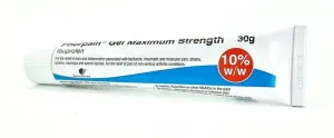 3 x Ibuprofen Forte Gel 10% 30g | Anti-inflammatory Pain Relief