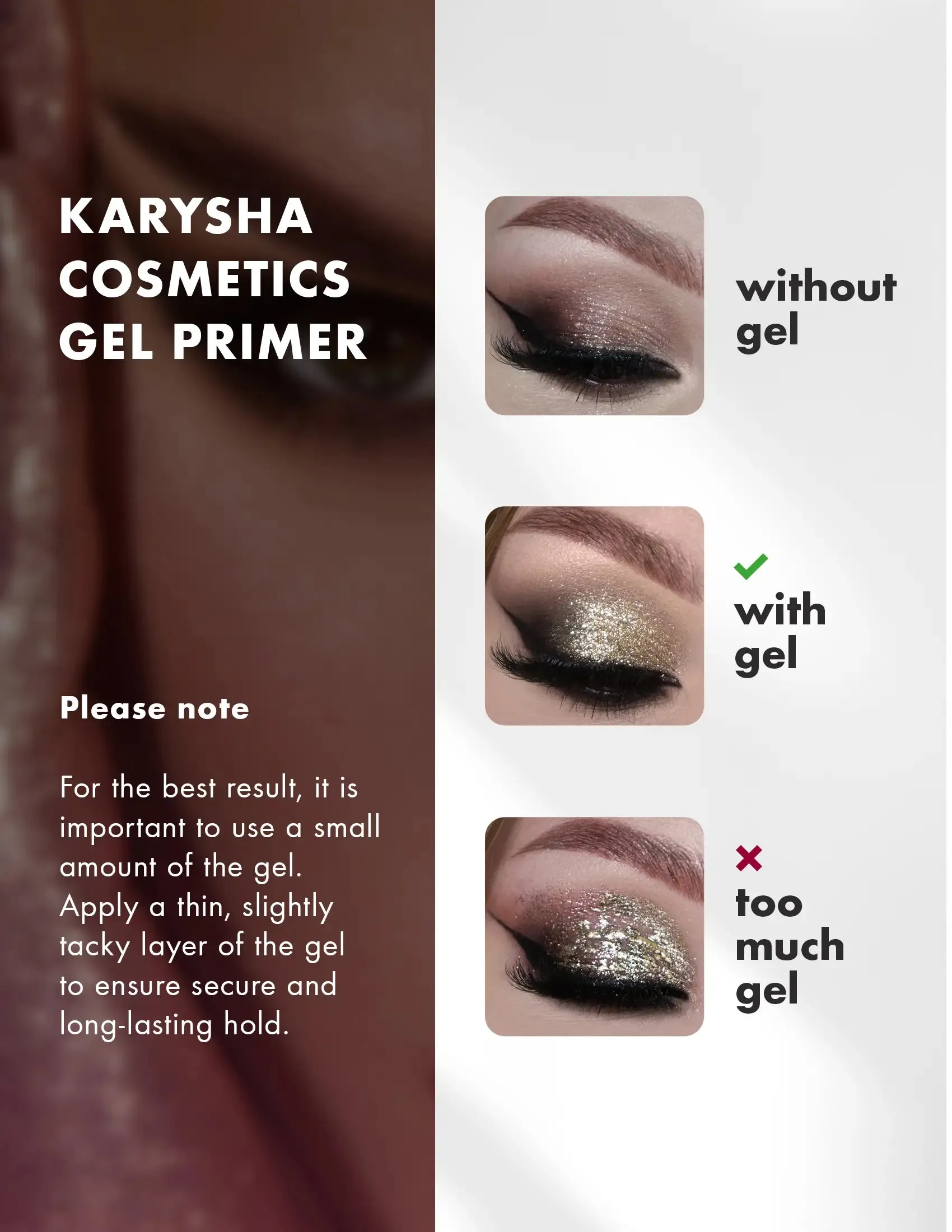 #45 Golden Green Eyeshadow Glitter
