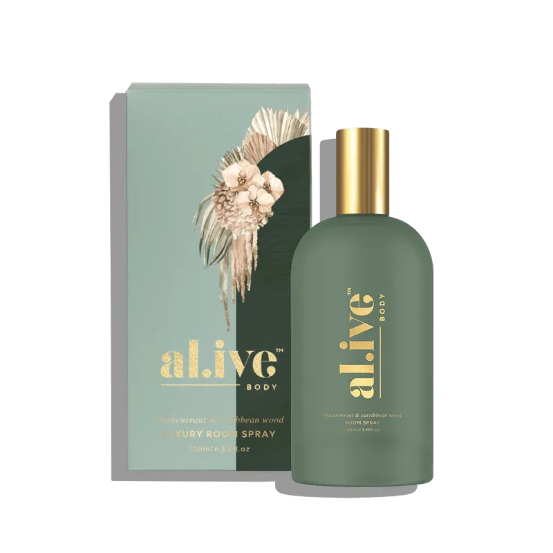 Al.ive Room Spray -Blackcurrant & Caribbean Wood