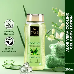 Aloe Vera Cooling Gel Body Lotion| Instant Cooling Sensation | Non Sticky Comfort