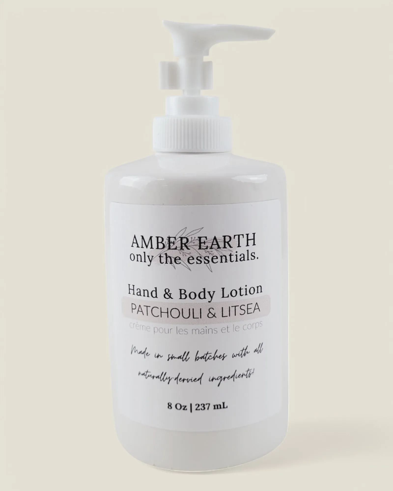 Amber Earth Essentials, Litsea & Patchouli Body Lotion