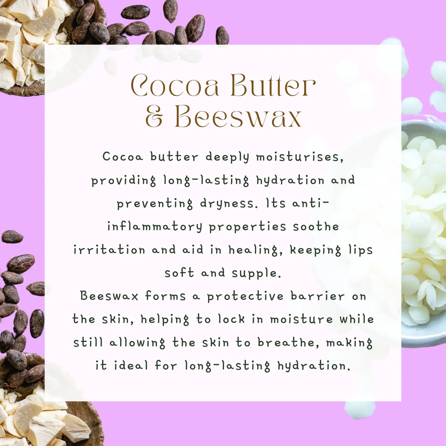 April Belgian Chocolate & Jojoba Lip Balm