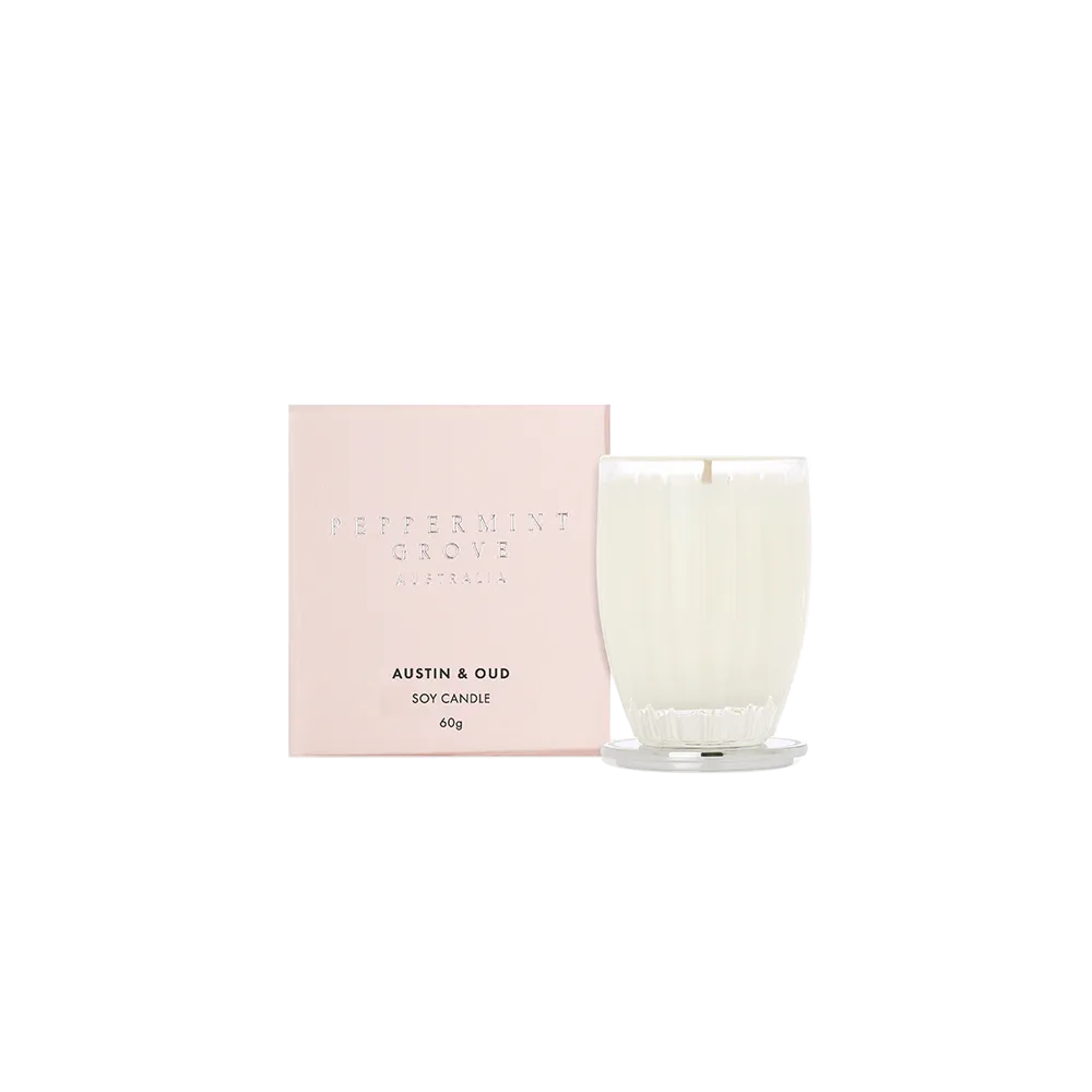 Austin & Oud Soy Candle 60g