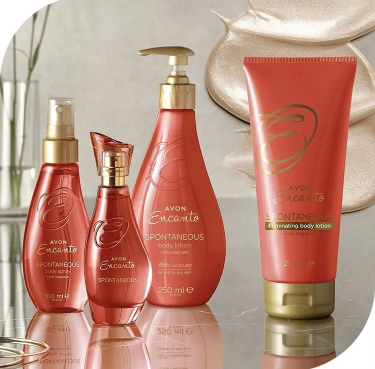 Avon Encanto Spontaneous Body Spray Coral Magnolia - 100ml
