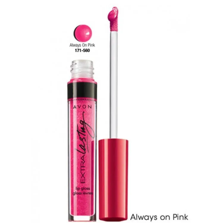 Avon Extra Lasting Lip Gloss | Always on Pink