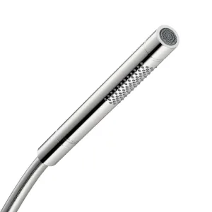 Axor 04486000 Starck Multi Function Hand Shower with 2 Spray Settings Less Hose in Chrome