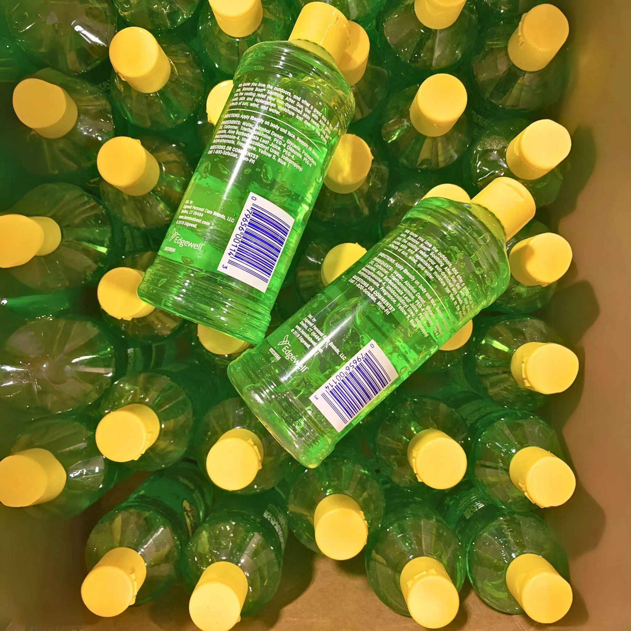 Banana Boat Soothing After Sun Gel With Aloe 16 Fl Oz (50 Pcs Lot)