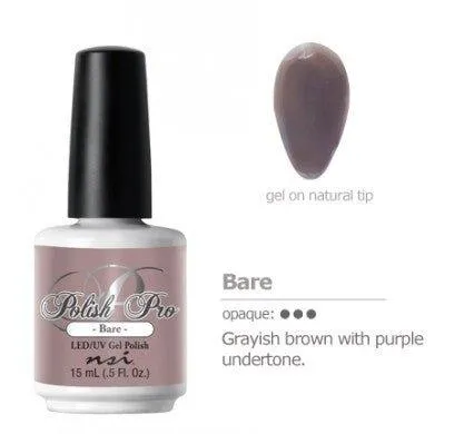 Bare Gel Polish REDUCED TO CLEAR