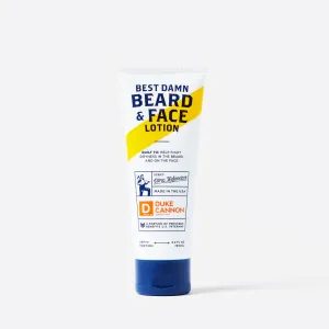 best damn | beard & face lotion