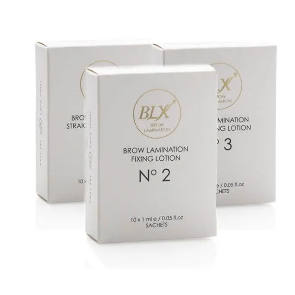 BLX Brow Lamination Lotions 1, 2& 3 Bundle