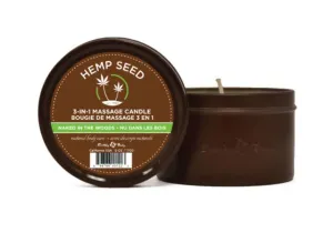 Candle Massage Oil 3 in 1 with Hemp & Soy Earthly Body