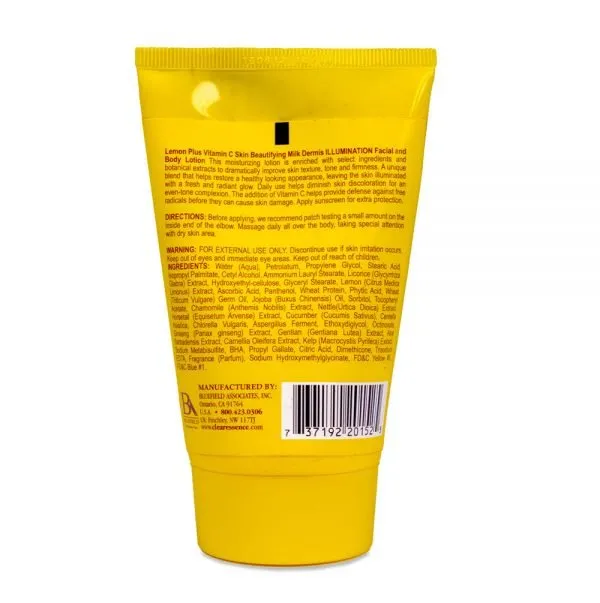 Clear Essence Lemon Plus Vitamin C Skin Beautifying Milk 4 Oz.