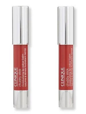 Clinique Chubby Stick Moisturizing Lip Colour Balm Mega Melon 2 Ct 3 g
