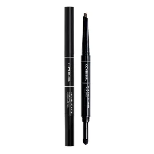 COVERGIRL - Easy Breezy Brow Draw and Fill Brow Tool Rich Brown 400 - 0.02 oz (0.63 g)