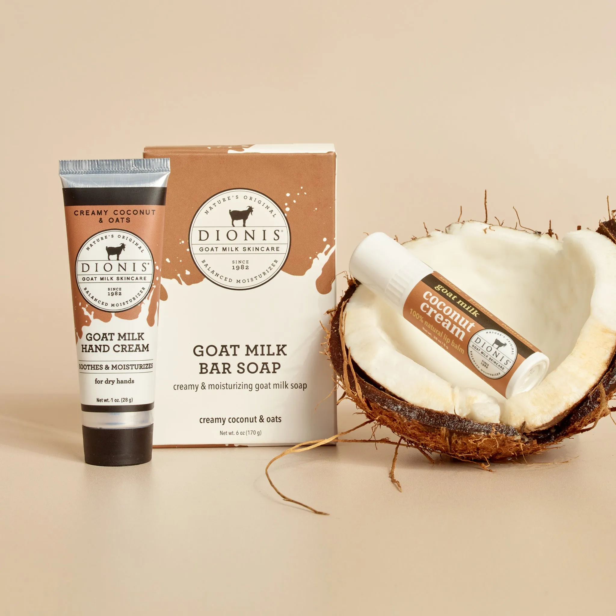 Creamy Coconut & Oats Body Care Collection 3Pc Set