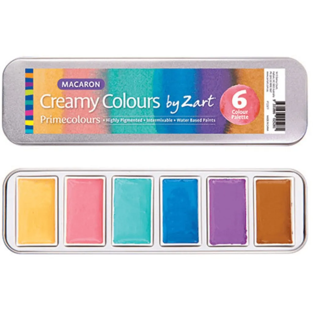 Creamy Colours Watercolour Paint Macaron