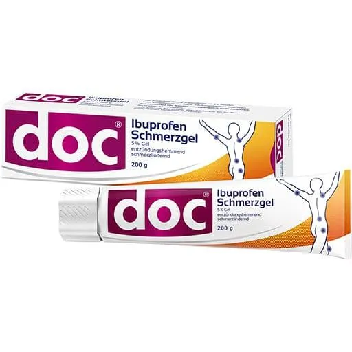 Deep relief joint pain gel, DOC IBUPROFEN pain gel 5%