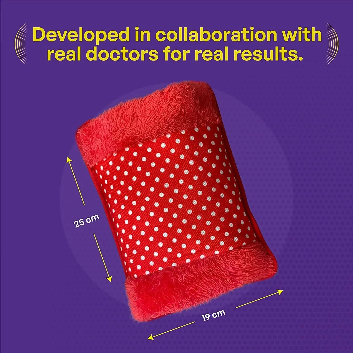 Electric Gel Pad Water Bottle Pouch Massager for Pain Relief Electric (Single piece)