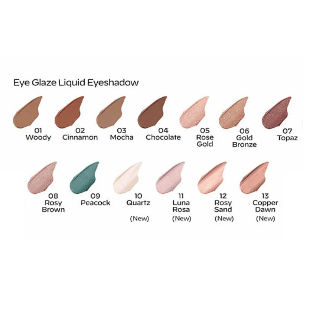 Eye Glaze Liquid Eyeshadow - 12 Rosy Sand