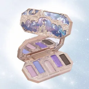 Flower Knows Moonlight Mermaid Five-Color Jewelry Eyeshadow Palette #04