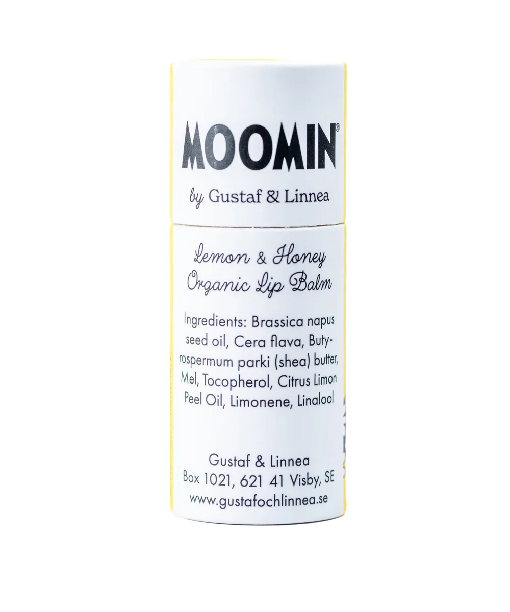 [From Sweden] Moomin by G&L - Lip balm of beeswax with lemon & honey