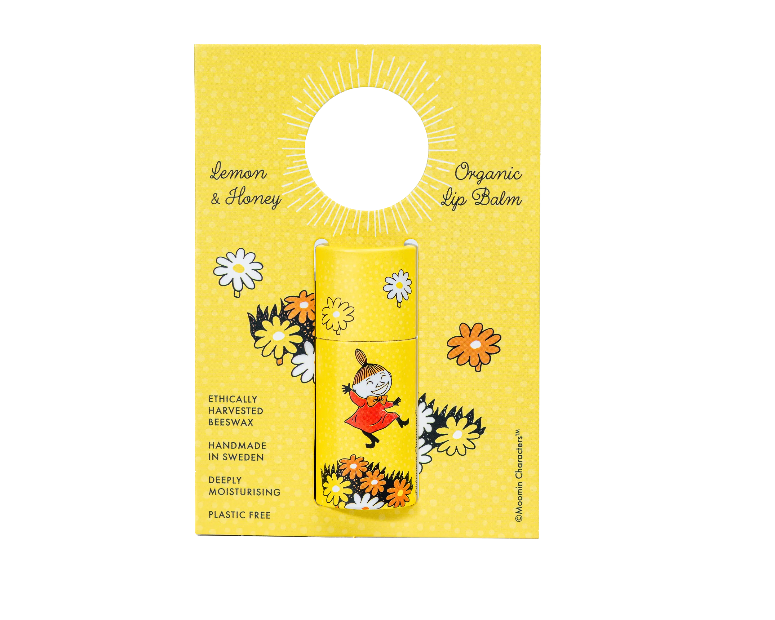 [From Sweden] Moomin by G&L - Lip balm of beeswax with lemon & honey
