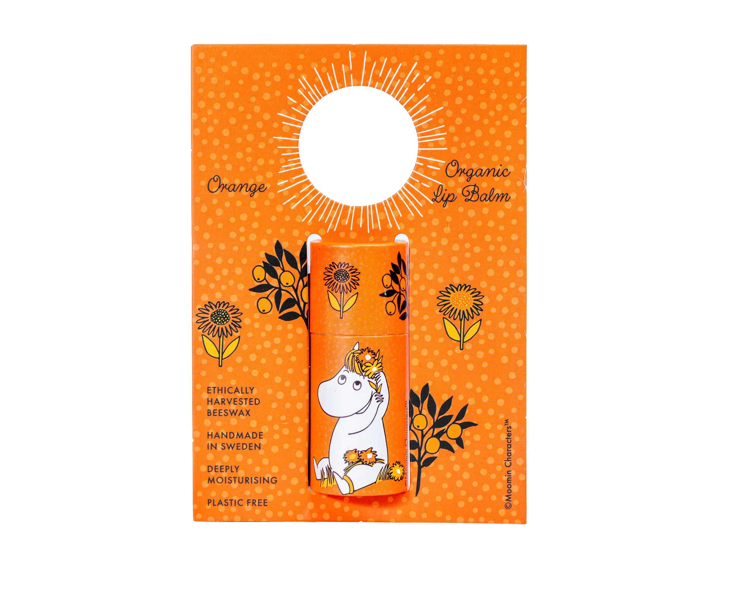 [From Sweden] Moomin by G&L - Lip balm with orange flavor