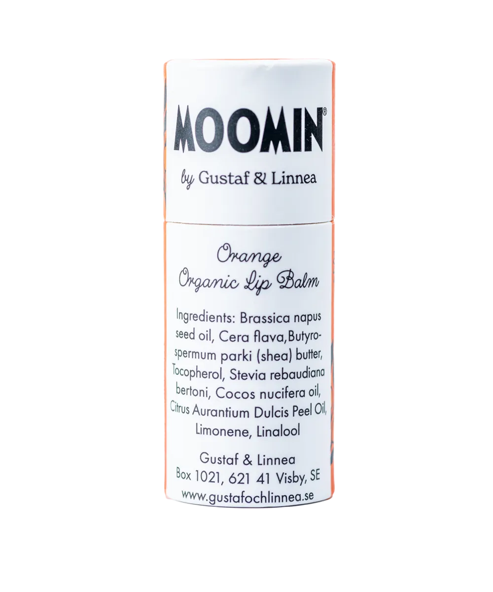 [From Sweden] Moomin by G&L - Lip balm with orange flavor