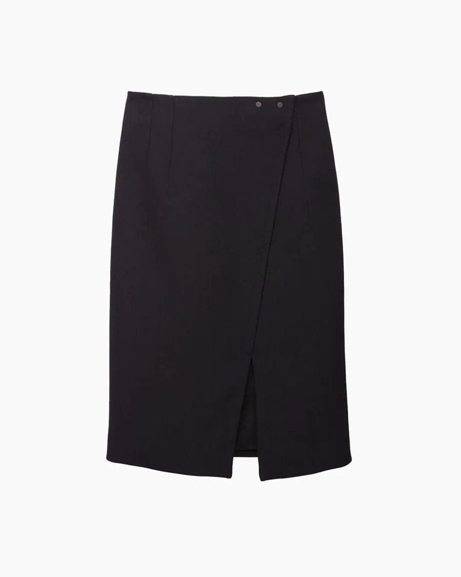 Front Slit Pencil Skirt