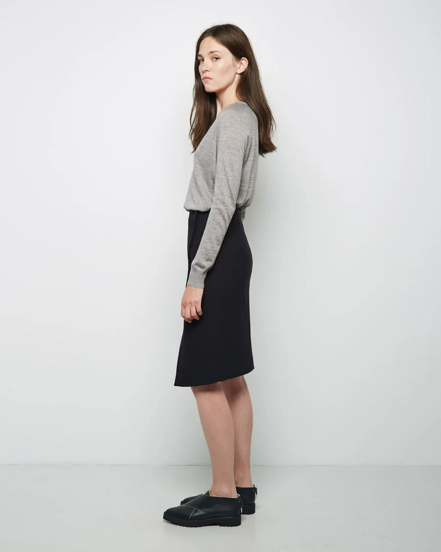 Front Slit Pencil Skirt