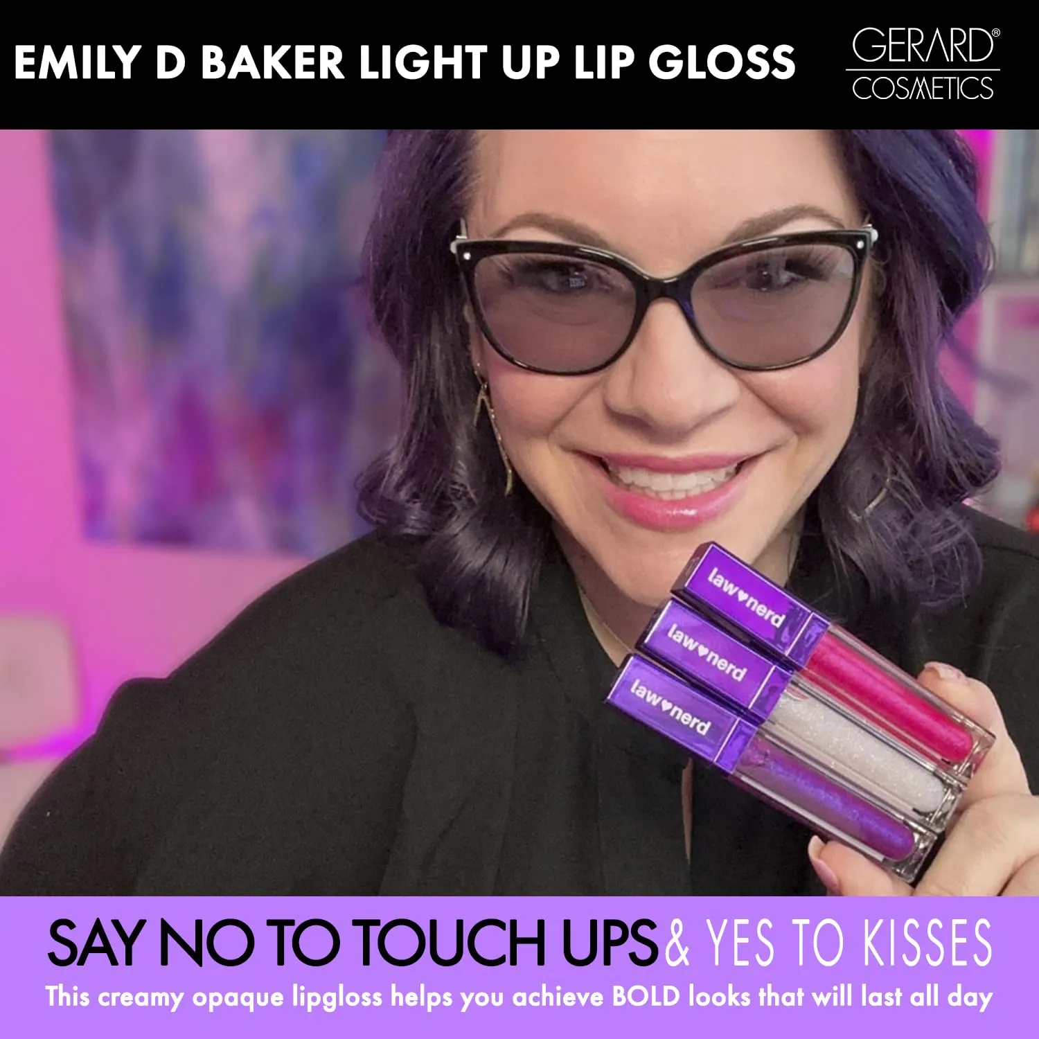 Gerard Cosmetics Emily D Baker X Lighted Lip Gloss - Facts