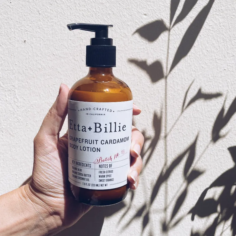 Grapefruit Cardamom Body Lotion SAMPLE SALE