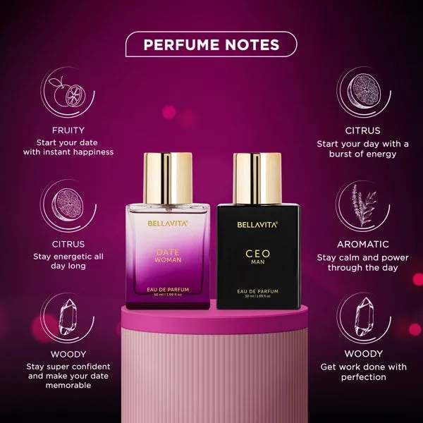 Him & Her Gift Set - 2 x 50ml