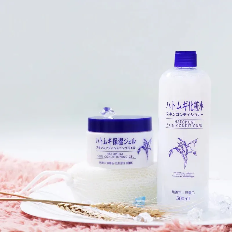 Imju Naturie Hatomugi Facial Lotion with Empty Spray Bottle
