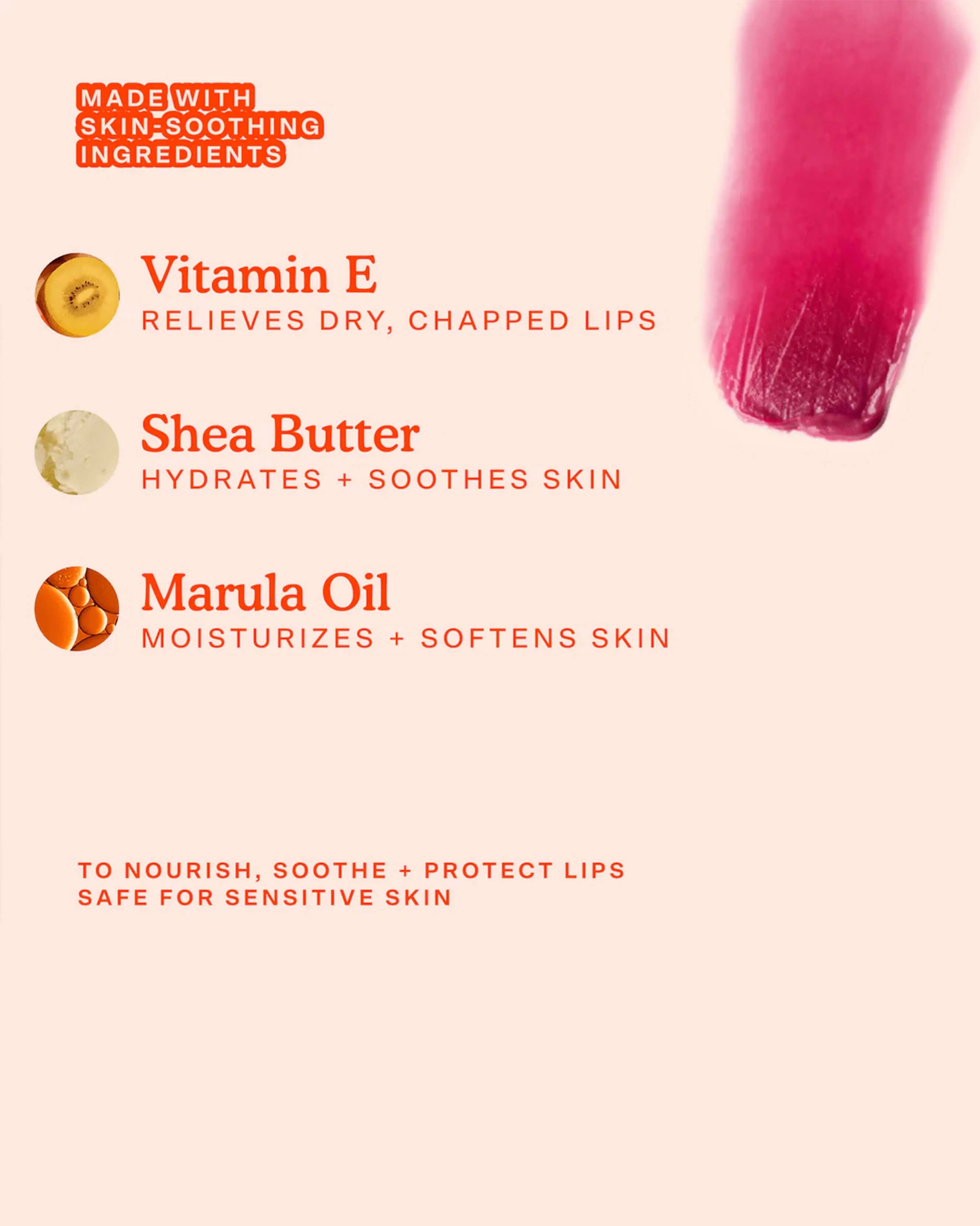 JuiceBalm Vegan Tinted Lip Balm