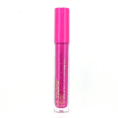 L.A. COLORS - High Shine Shea Butter Lipgloss Hyper - 0.14 oz. (4 g)