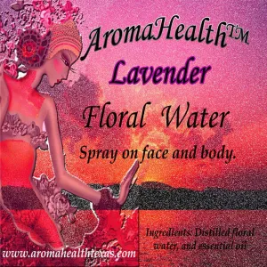 Lavendar, Lavendula Spike, Essential Oil Floral Water
