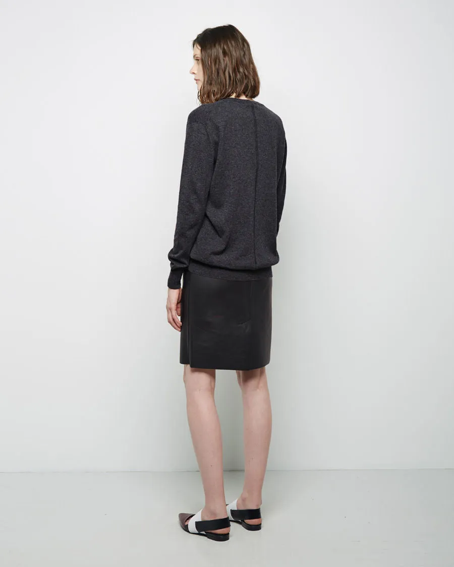 Leather Pencil Skirt