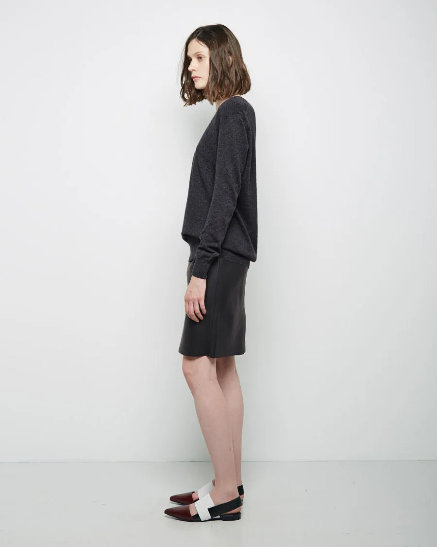 Leather Pencil Skirt