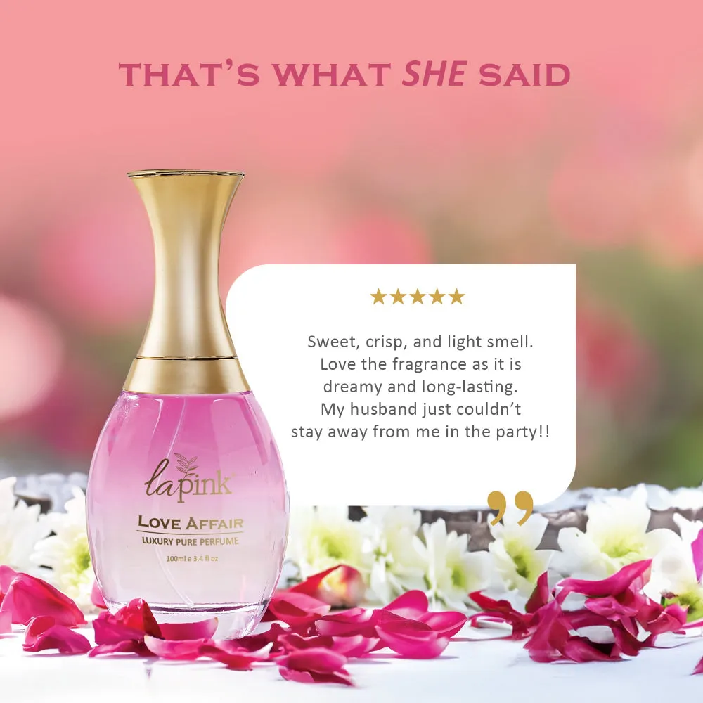 Love Affair French Luxury Pure Perfume for Women - 100ml