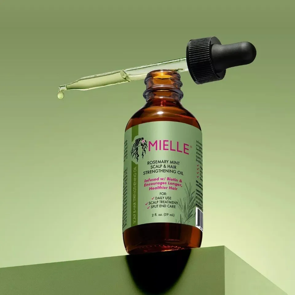 Mielle Organics Rosemary Mint Biotin Scalp and Hair Strengthening Oil - 59ml
